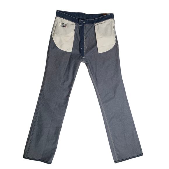 Vintage 1980 Levi 549’s-White Label-Levi's For Men-Size 38-Blue Jeans Denim - Picture 12 of 16